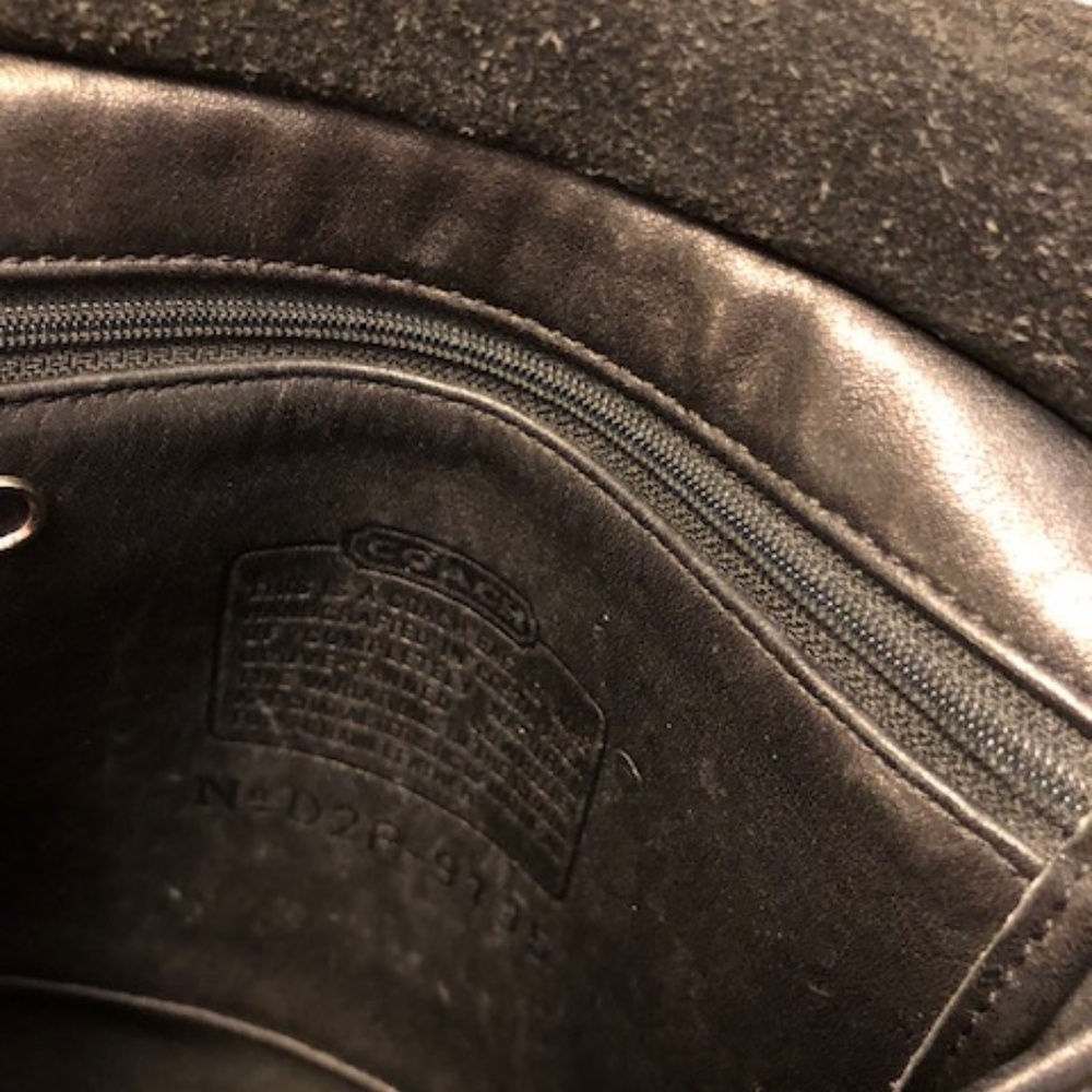 Black vintage Coach crossbody bag - Picture 4 of 11